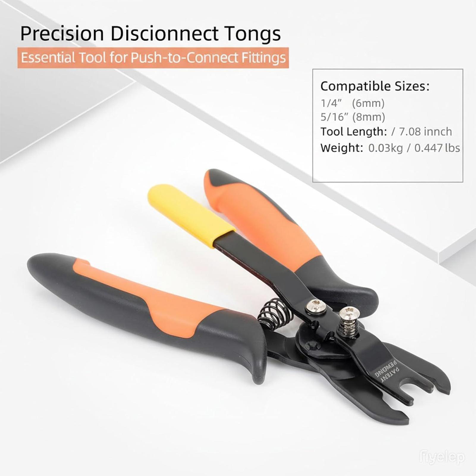 Workshop Tools English - คีมถอดสายลมแบบพกพา ใช้งานสะดวก ถอดสายลมได้อย่างรวดเร็ว เครื่องมือถอดสายลมสำหรับช่างซ่อมในโรงงาน