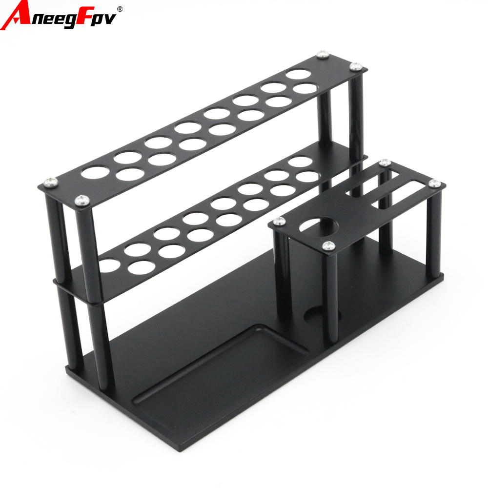 Screw Organizer Kit - ชั้นวางเก็บไขควง 30 ช่อง สำหรับไขควงหัวหกเหลี่ยมและไขควงหัวแฉก สำหรับชุดเครื่องมือ RC