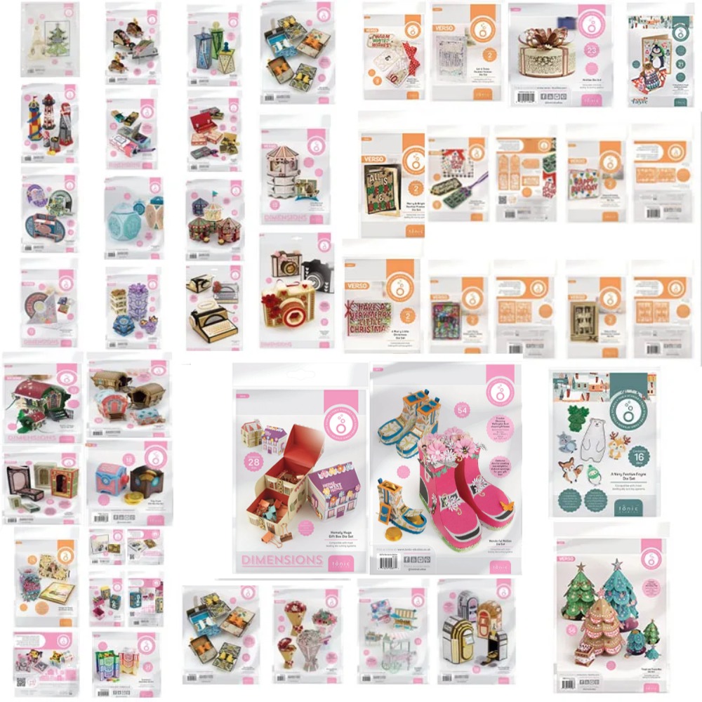 Tap Die Set - ประณีตกล่องกล้อง 2025 ใหม่ตัดโลหะตายสําหรับ DIY Scrapbooking หัตถกรรม