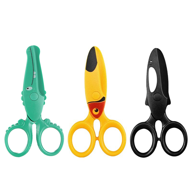 Tools Workshop Kids - 1 PC เด็ก Fine มอเตอร์การฝึกอบรมกรรไกรเด็กการออกแบบความปลอดภัยโรงเรียนอนุบาลกระดาษตัดเครื่องมือศิลปะหัตถกรรมกรรไกร