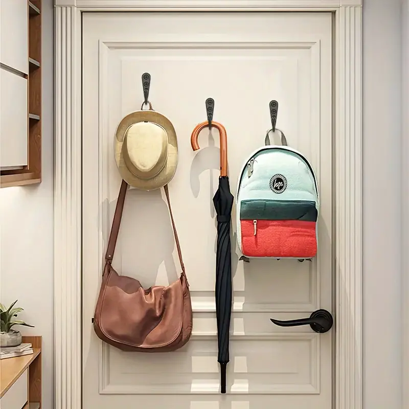 ตะขอโลหะสีดำพร้อมสกรู ตะขอแขวน - Screw Organizer Kit บทวิจารณ์และราคา