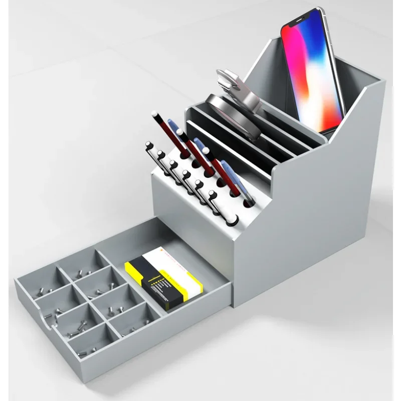 ความจุขนาดใหญ่สก์ท็อปไขควงแหนบ - Screw Organizer Kit บทวิจารณ์และราคา