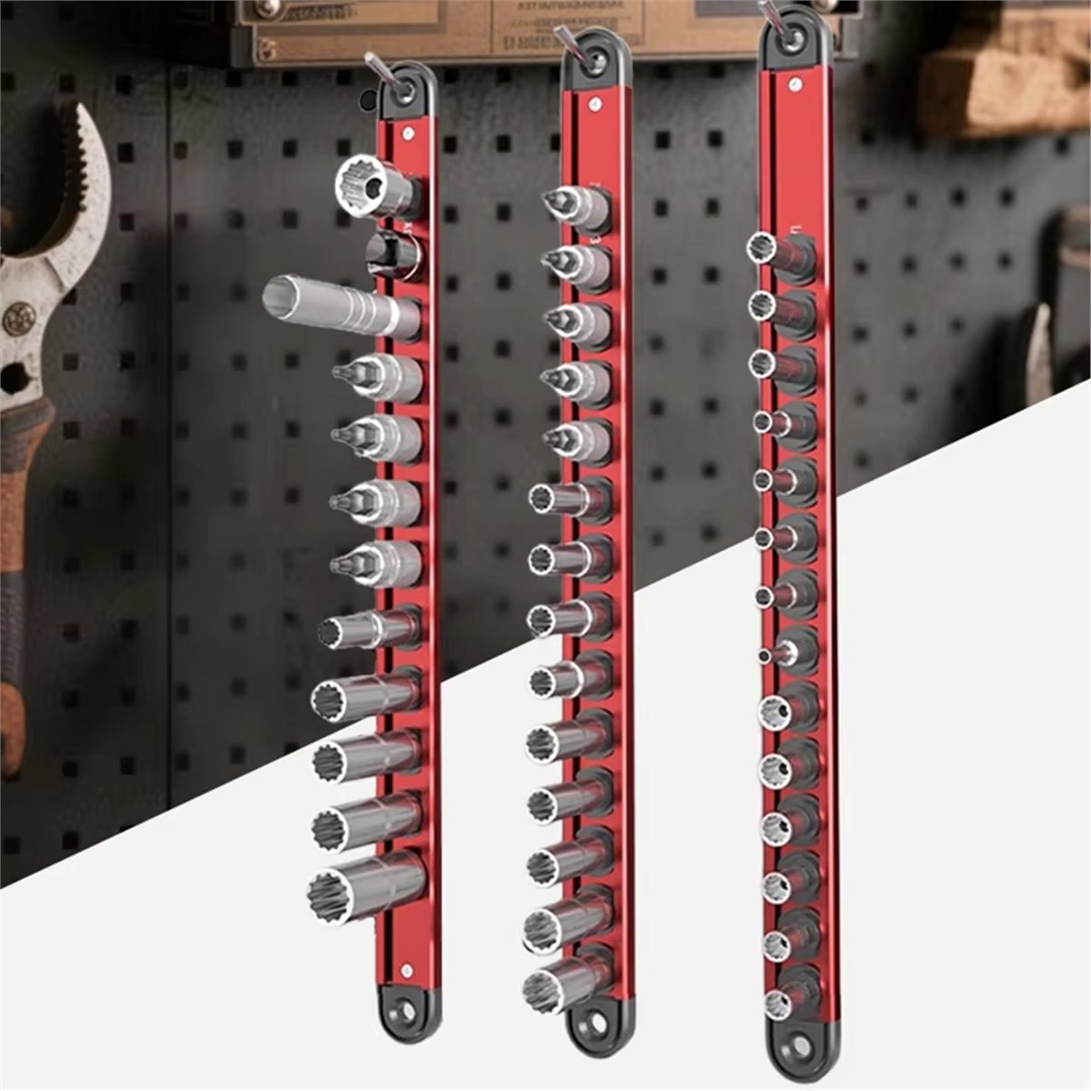 รางจัดเก็บซ็อกเก็ตแม่เหล็ก 828 - Workshop Tools For Sale บทวิจารณ์และราคา