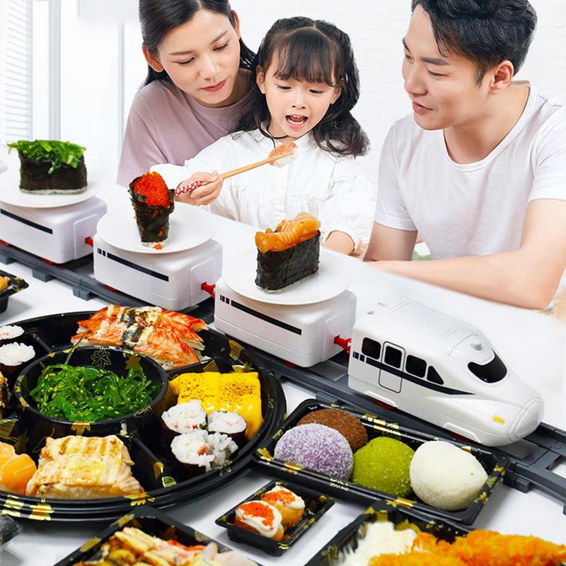 รถไฟซูชิแบบหมุนรอบของเล่นบีบคล - Tools Workshop Kids บทวิจารณ์และราคา