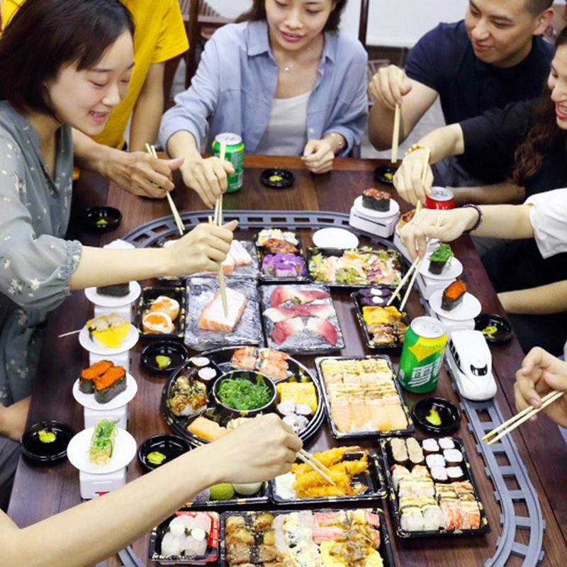 รถไฟซูชิแบบหมุนรอบของเล่นบีบคล - Tools Workshop Kids บทวิจารณ์และราคา