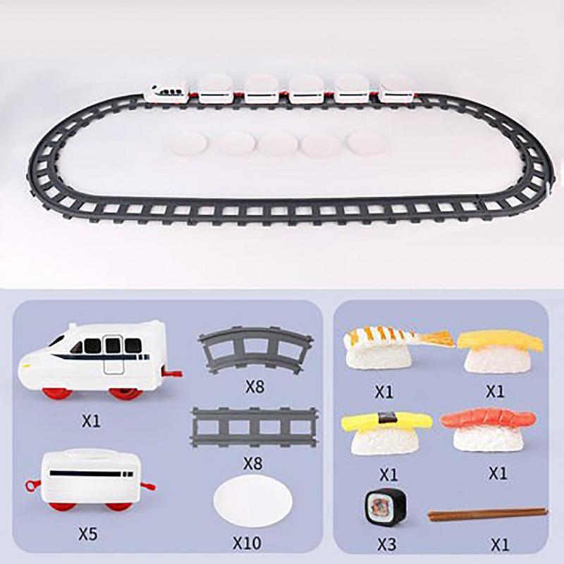 รถไฟซูชิแบบหมุนรอบของเล่นบีบคล - Tools Workshop Kids บทวิจารณ์และราคา