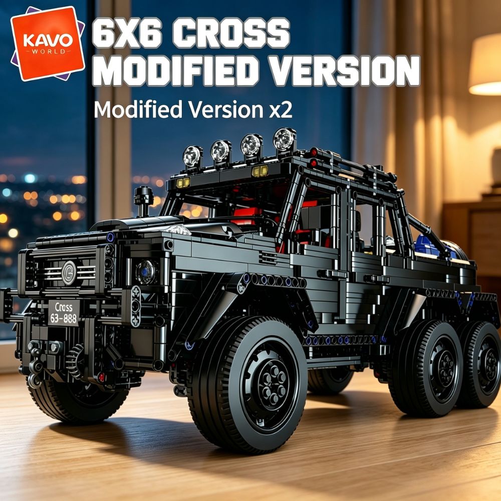 KAVOWORLD 6x6 รถบรรทุกออฟโรดสำ - Tools Workshop Kids บทวิจารณ์และราคา
