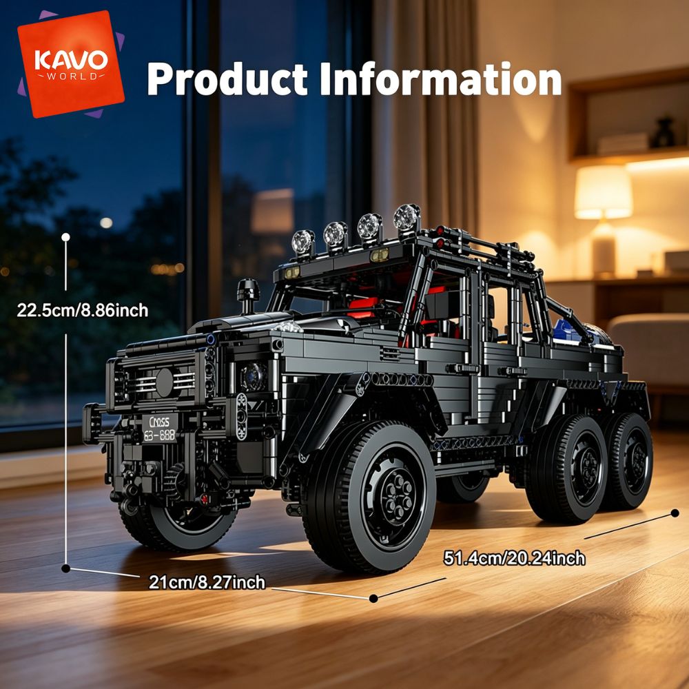 KAVOWORLD 6x6 รถบรรทุกออฟโรดสำ - Tools Workshop Kids บทวิจารณ์และราคา