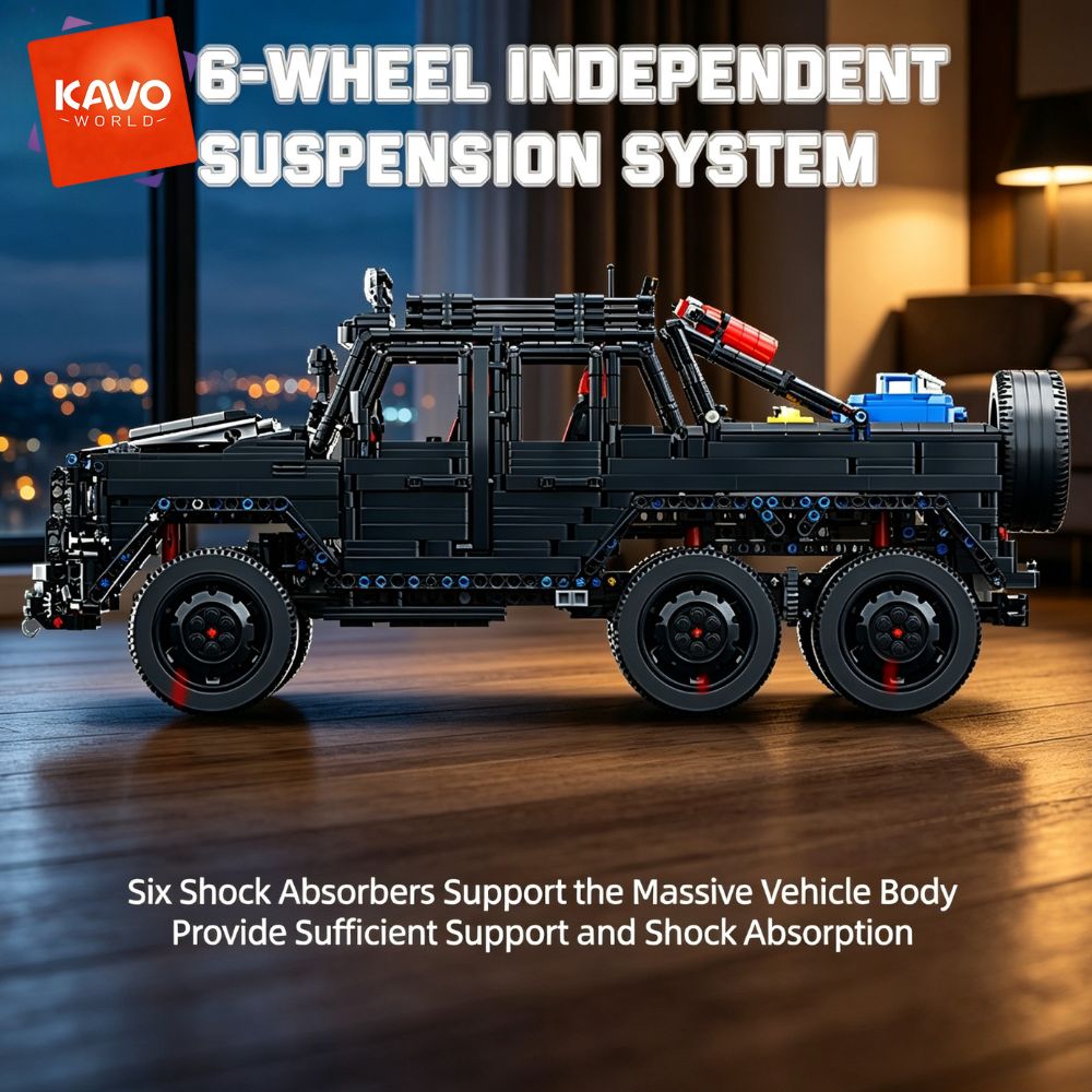 KAVOWORLD 6x6 รถบรรทุกออฟโรดสำ - Tools Workshop Kids บทวิจารณ์และราคา